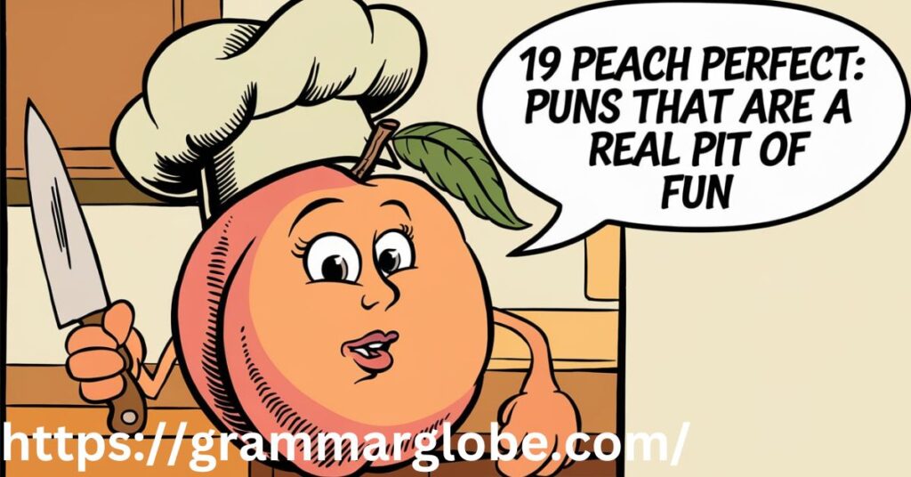 19 Peach Perfect: Puns That Are a Real Pit of Fun 
