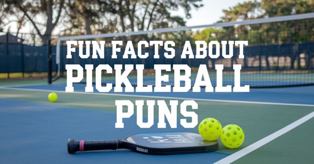 Fun Facts About Pickleball Puns