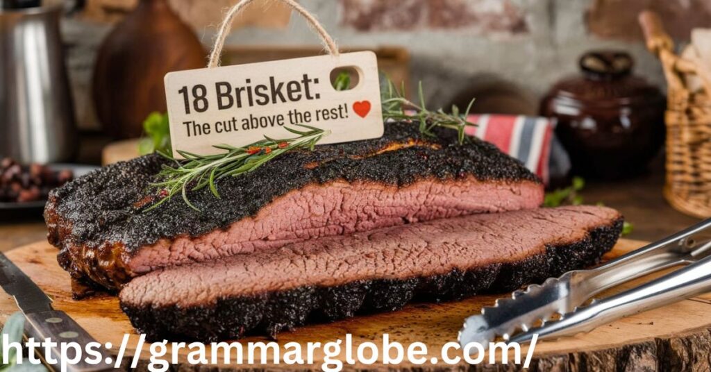  Brisket: The Cut Above the Rest! 
