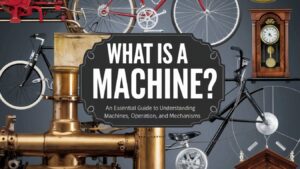 "What is a Machine? An Essential Guide to Understanding Machines, Their Operation, and Mechanisms