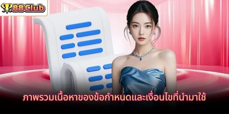 ภาพรวมเนื้อหาของข้อกำหนดและเงื่อนไขที่นำมาใช้