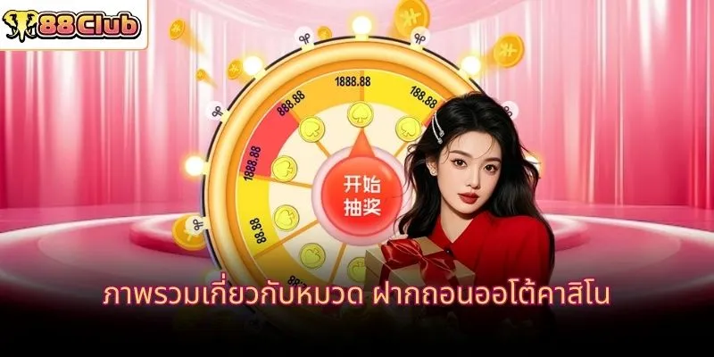 ภาพรวมเกี่ยวกับหมวด ฝากถอนออโต้คาสิโน
