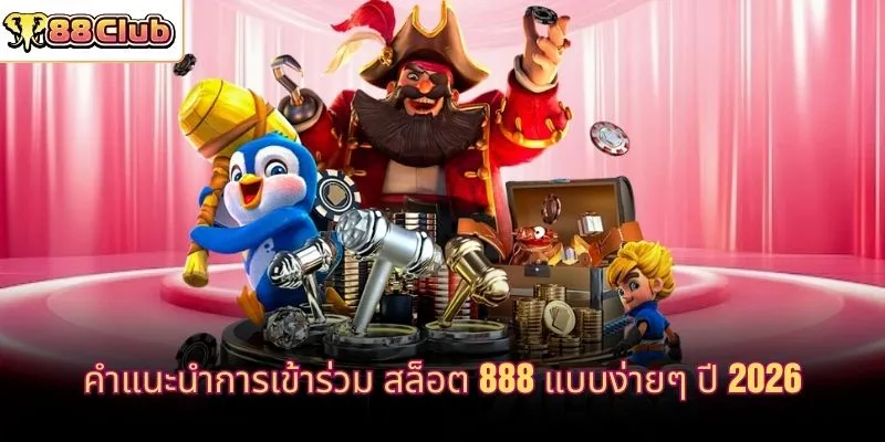 คำแนะนำการเข้าร่วม สล็อต 888 แบบง่ายๆ ปี 2026